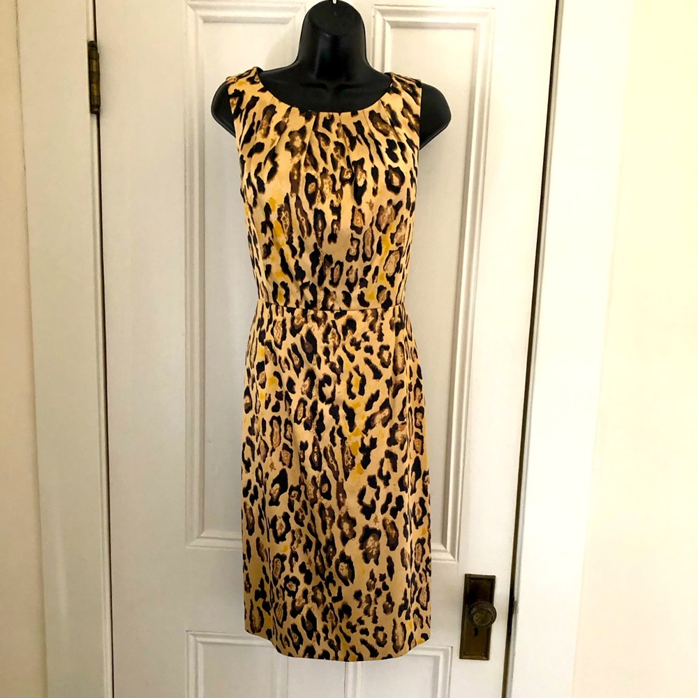 Banana Republic Leopard Print Dress